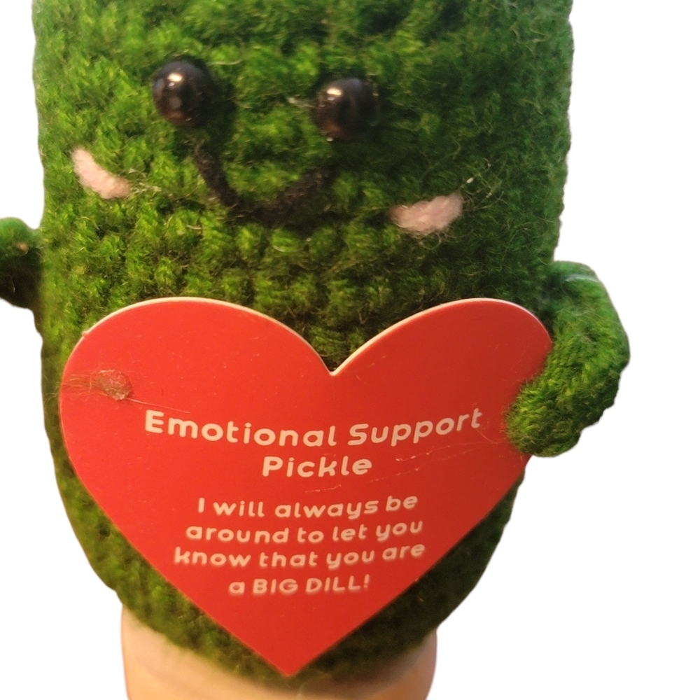 Emotional Support Pickle Plush